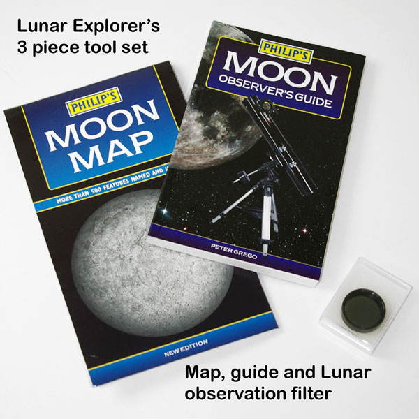 Lunar Explorer's 3 piece tool set